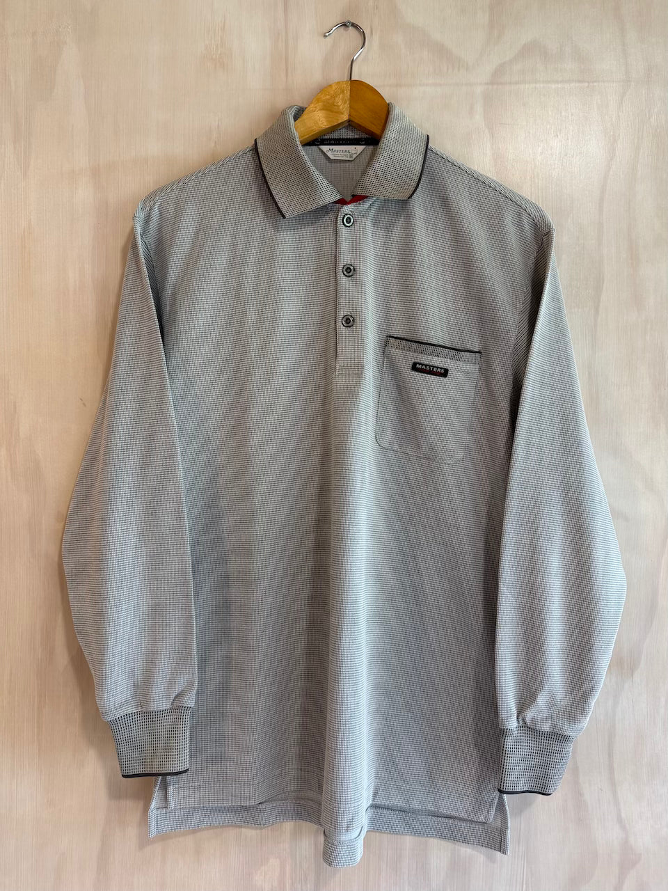 Vintage Masters Golf Long Sleeve Golf Polo (M)