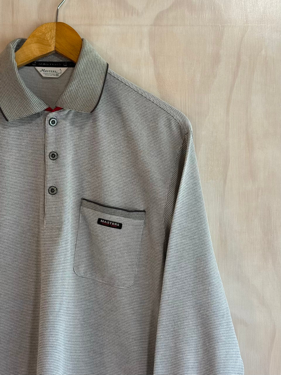Vintage Masters Golf Long Sleeve Golf Polo (M)