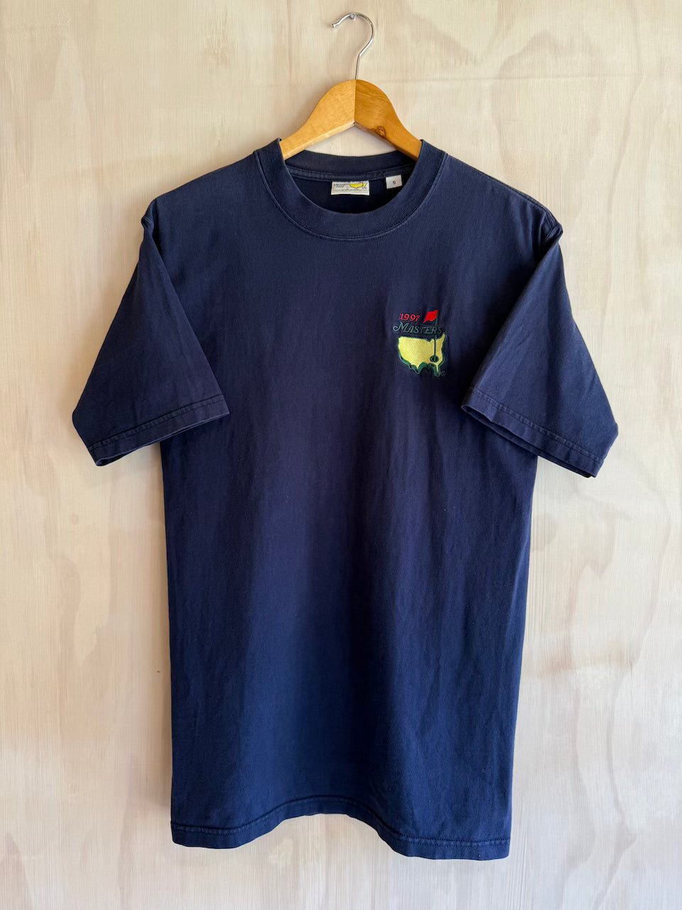 Vintage 1997 Masters Golf t-shirt (Tiger Win, Size Small)