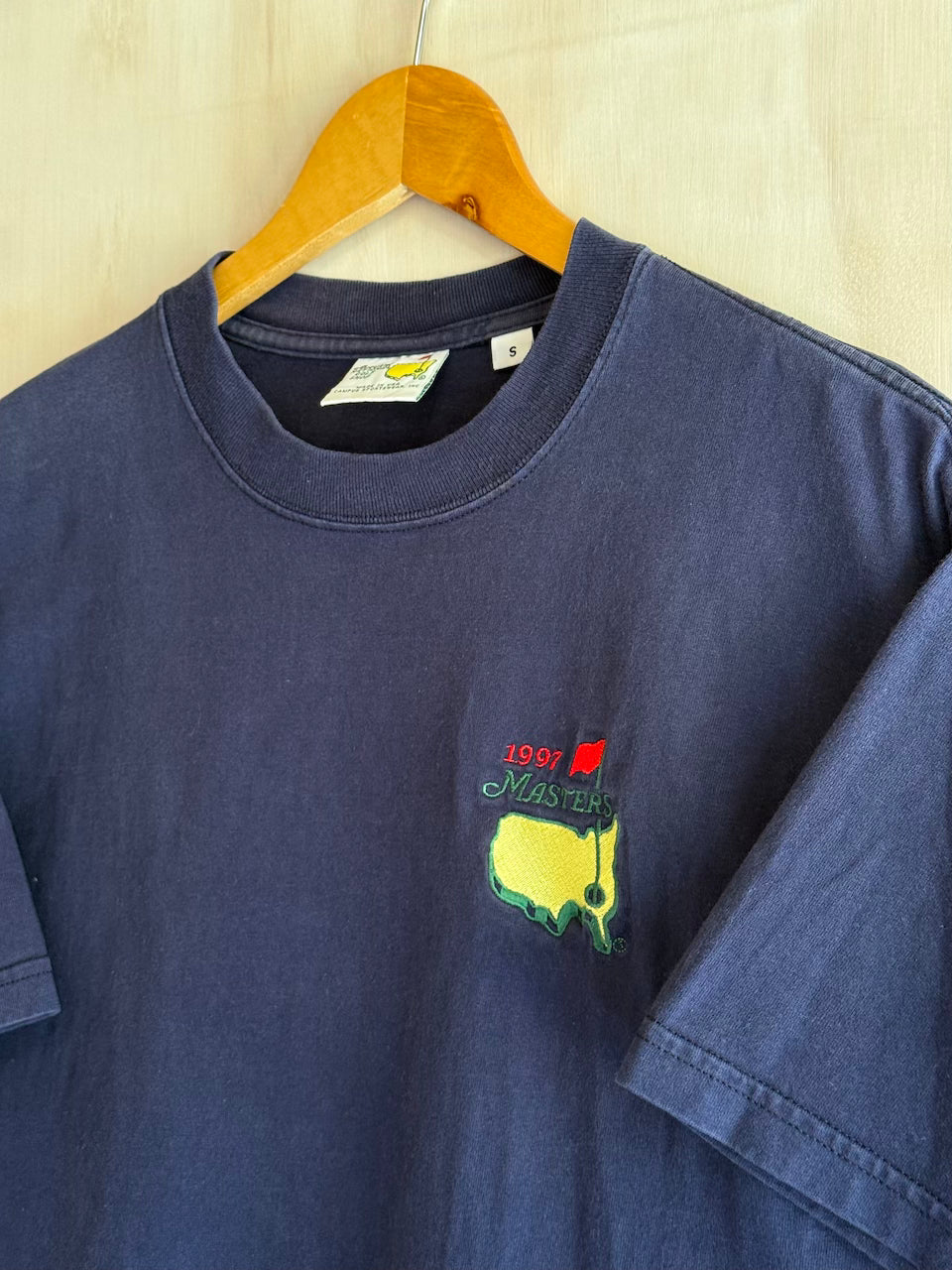Vintage 1997 Masters Golf t-shirt (Tiger Win, Size Small)