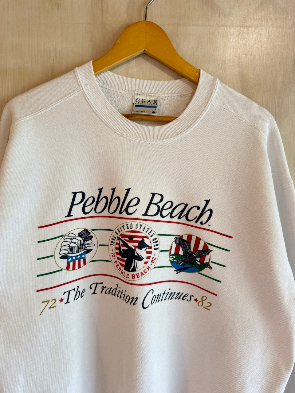 Vintage 1992 U.S. Open Pebble Beach Golf Crewneck (M)