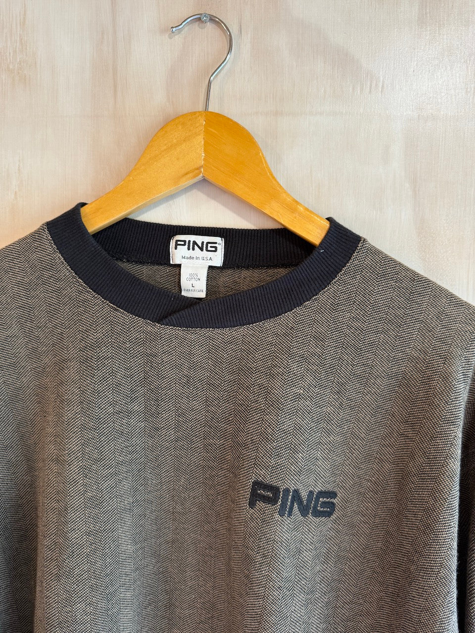 Vintage PING by Karsten Golf Crewneck (L)