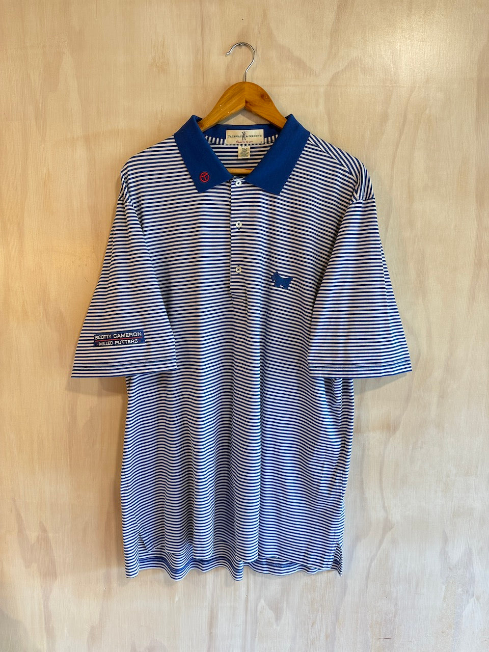 Vintage Scotty Cameron Titleist Golf Polo (XL)