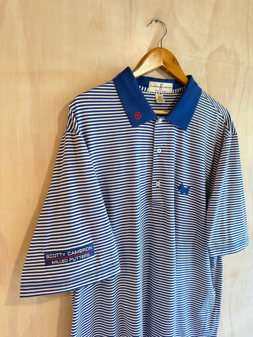 Vintage Scotty Cameron Titleist Golf Polo (XL)