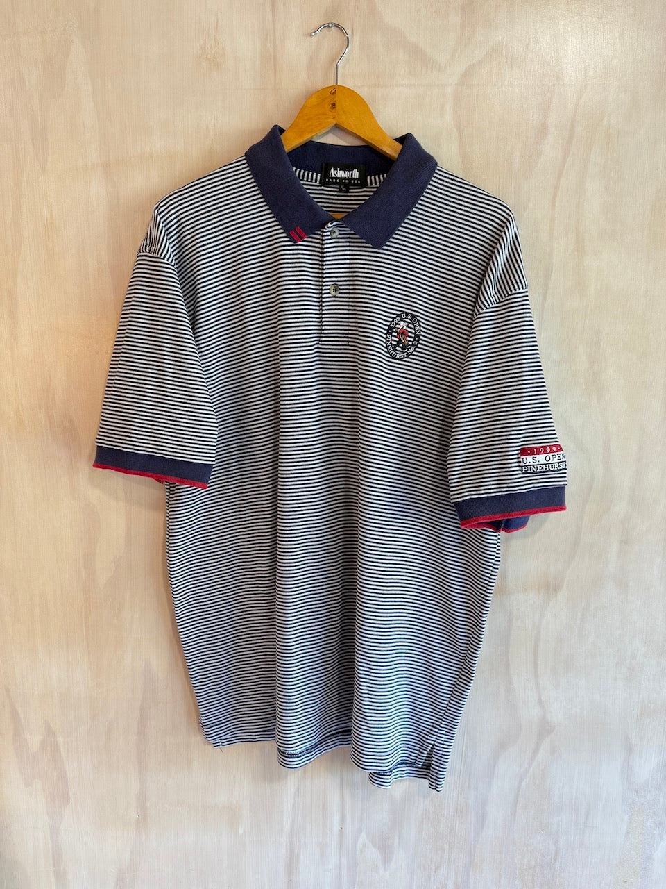 Vintage 1999 U.S. Open Pinehurst #2 Golf Polo by Ashworth (XL)