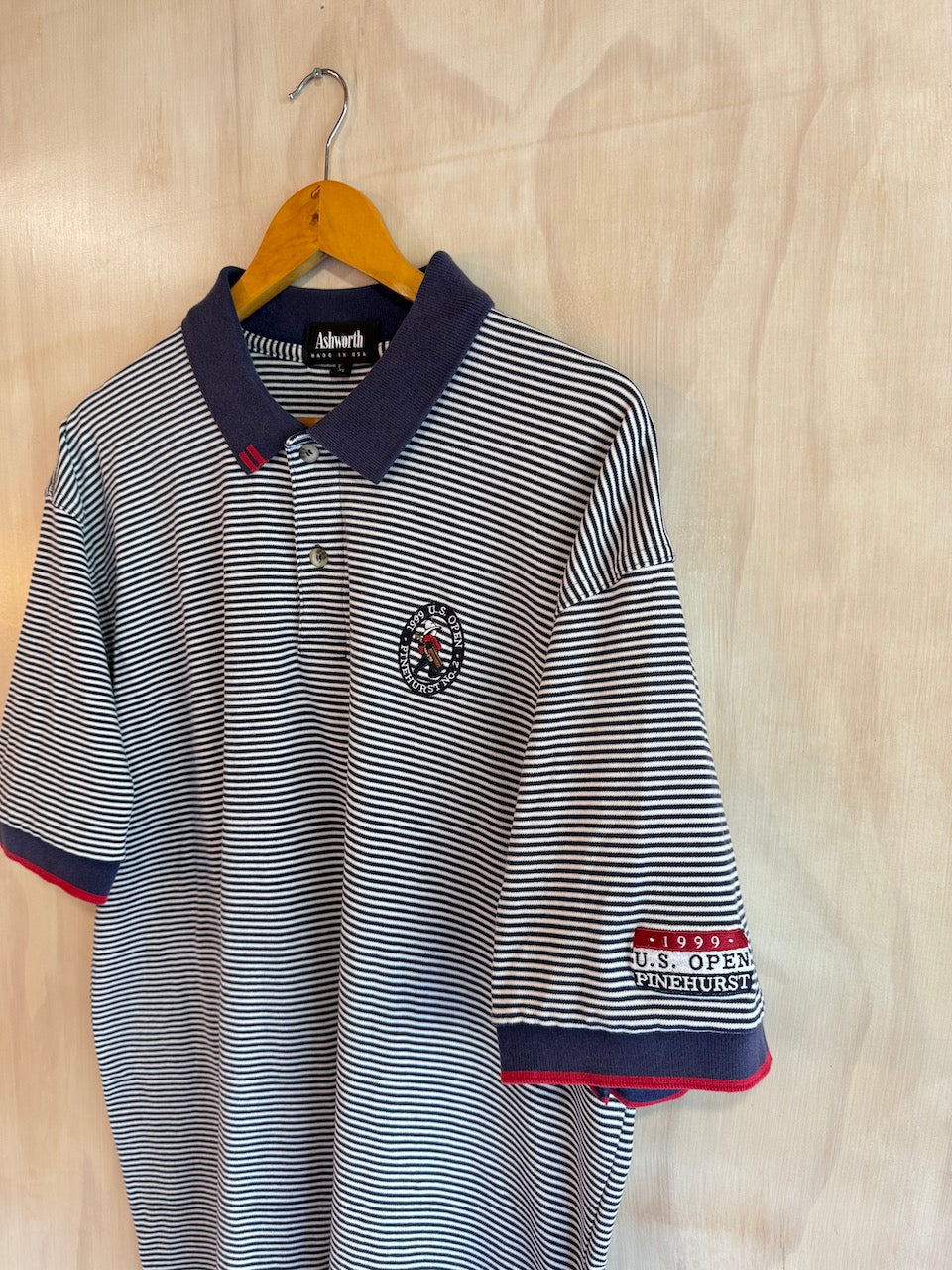 Vintage 1999 U.S. Open Pinehurst #2 Golf Polo by Ashworth (XL)