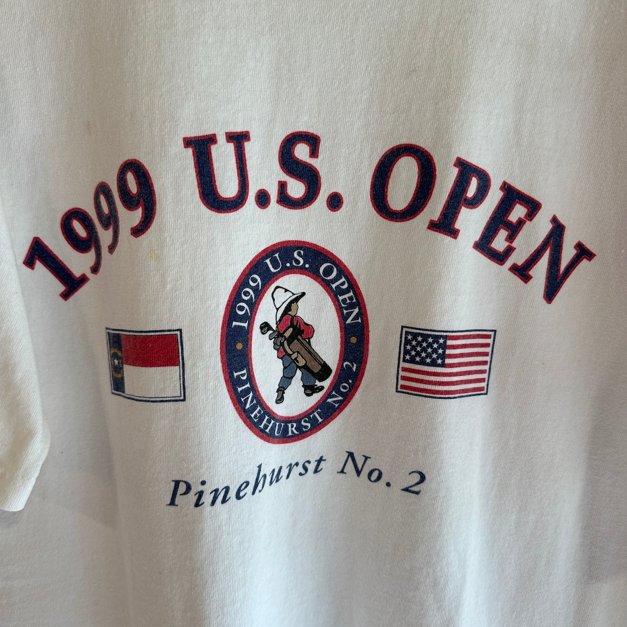 1999 U.S. Open Pinehurst #2 Golf Tee (light Stains)(L)