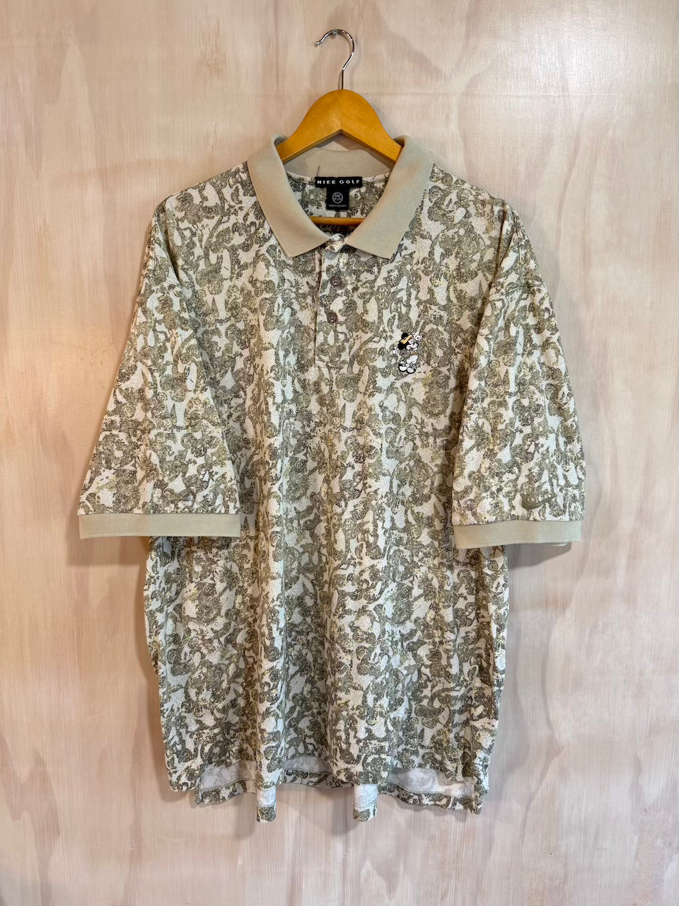 Vintage Abstract Disney Nike Golf Polo (XXL)