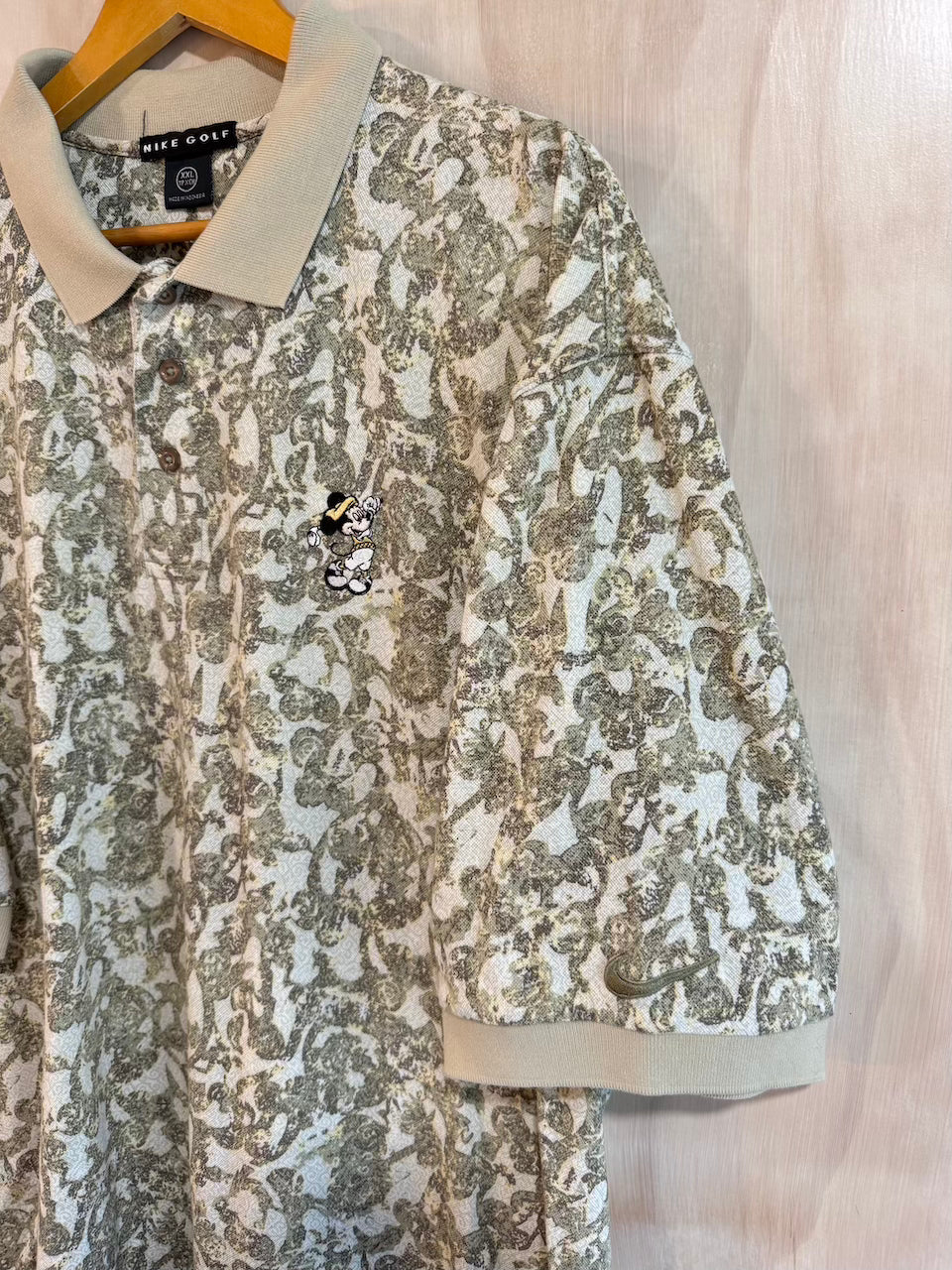 Vintage Abstract Disney Nike Golf Polo (XXL)
