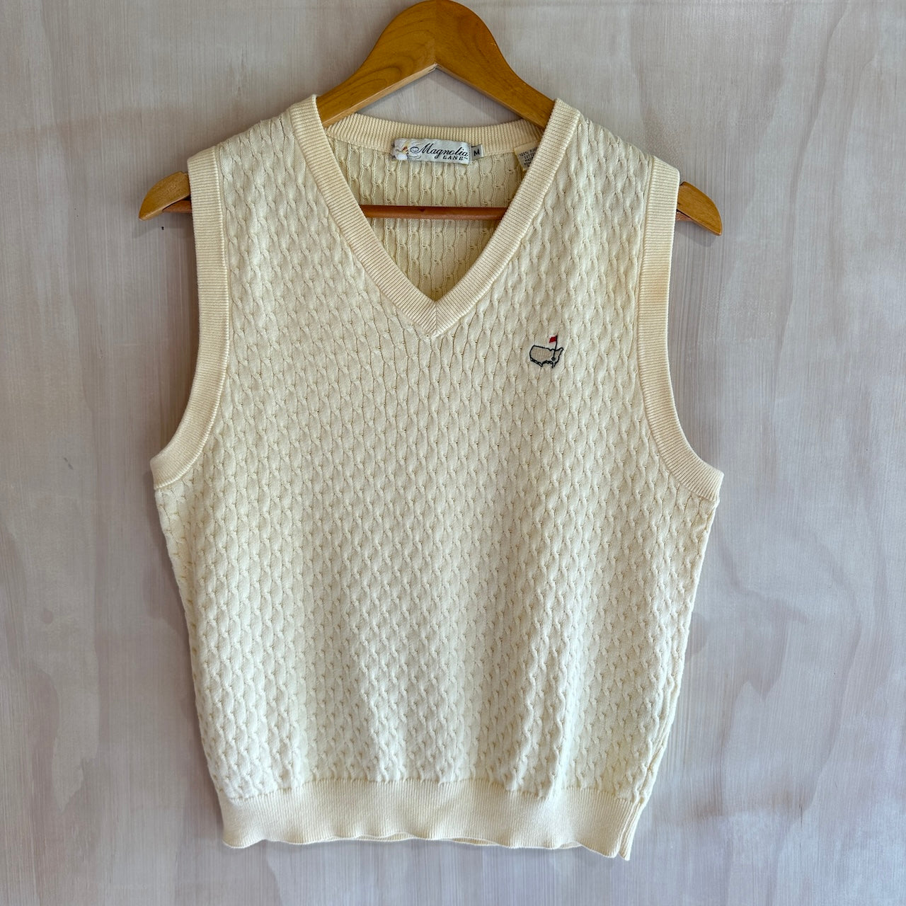 Vintage Masters Womens Yellow Golf Vest (M)