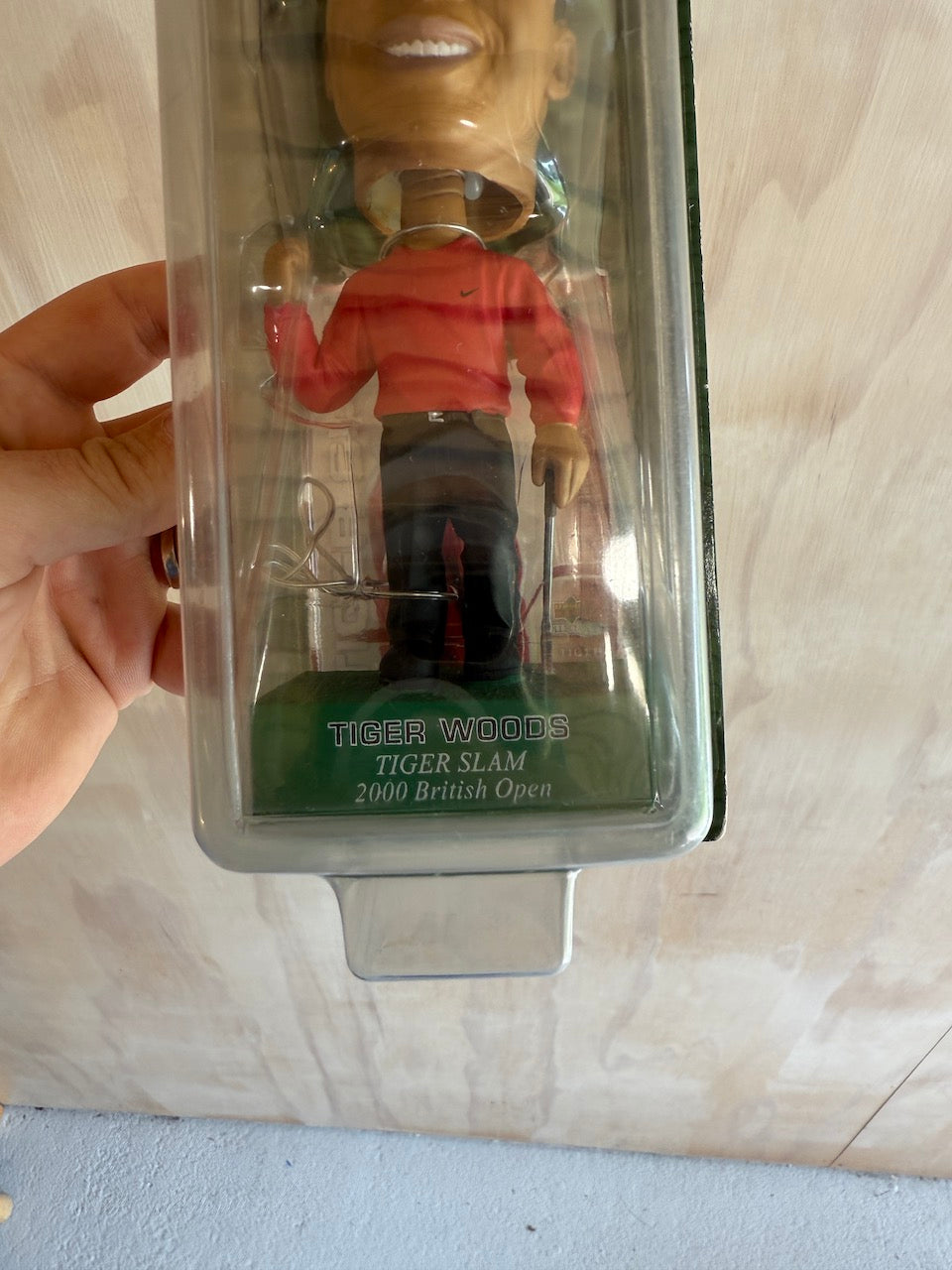 Vintage Tiger Woods 2000 British Open Bobble Head