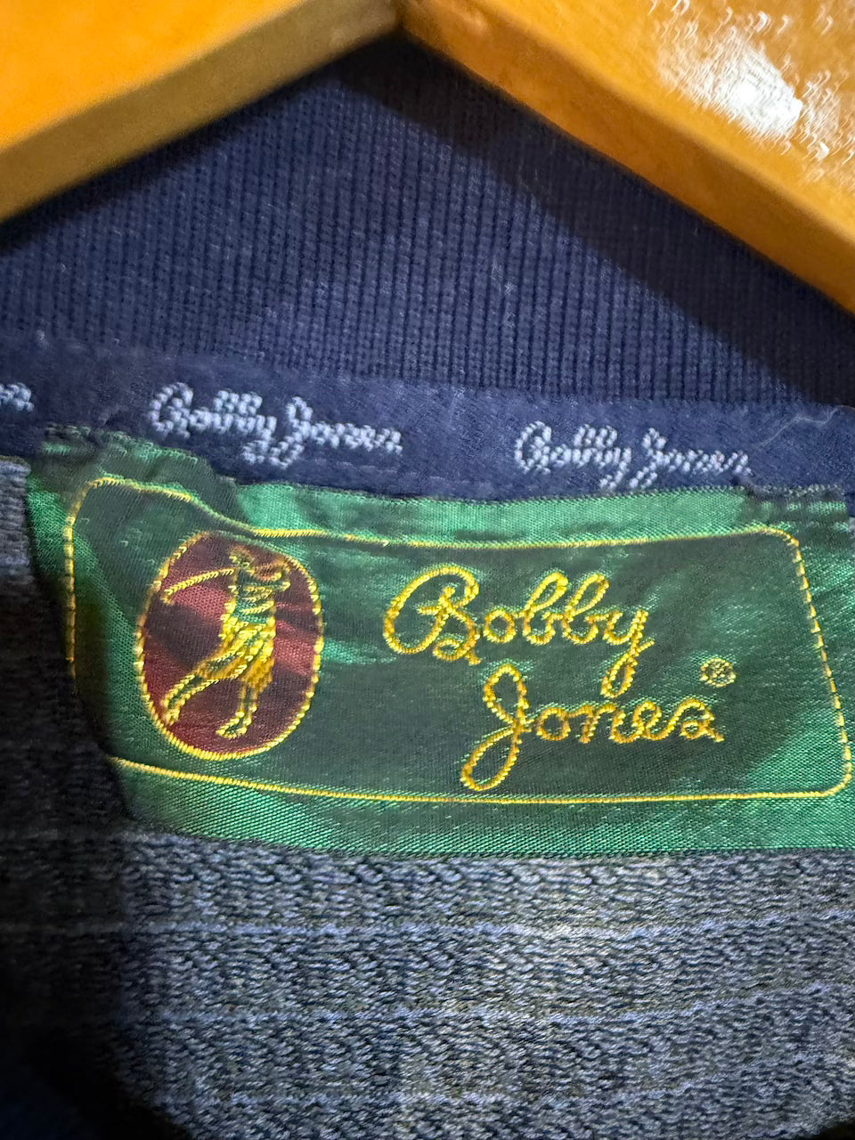 Vintage Abstract Golf Polo by Bobby Jones (L)