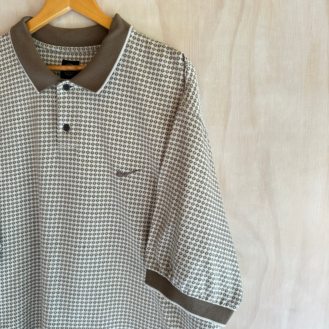 Vintage Nike Geometric Golf Polo (XXL)