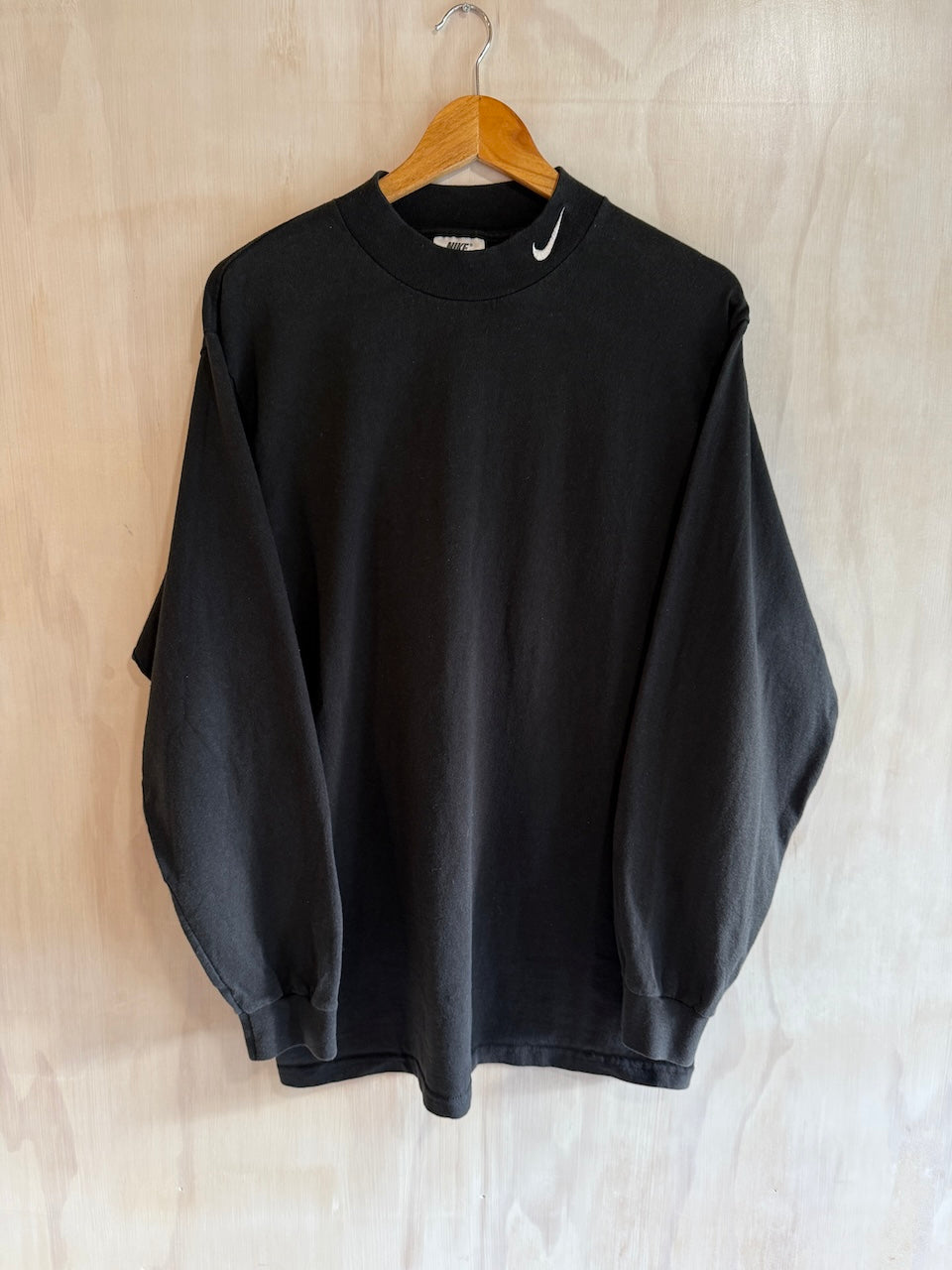 Vintage Nike Collar Swoosh Mock Neck Golf Top