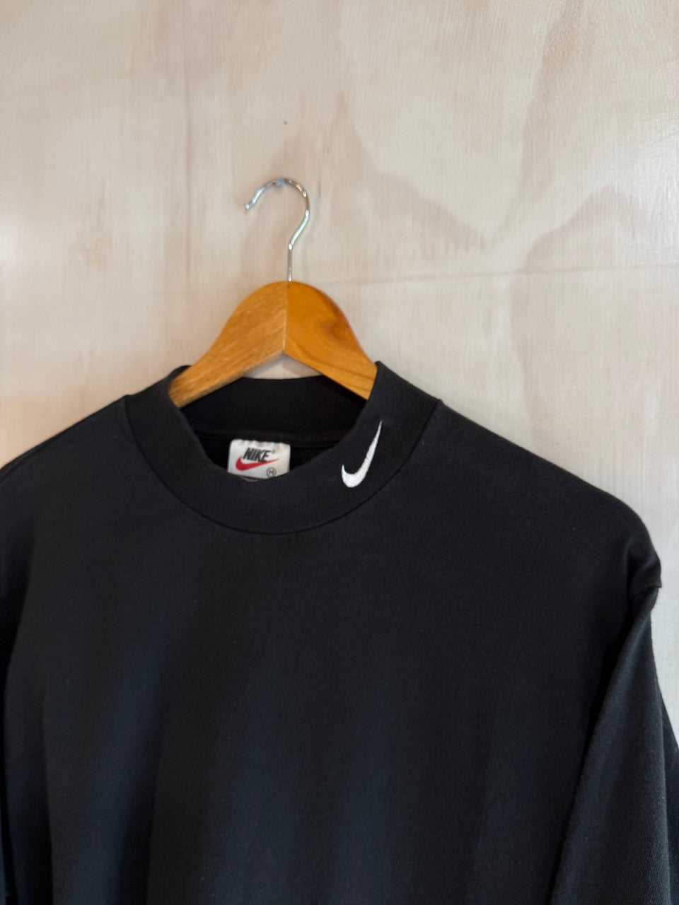 Vintage Nike Collar Swoosh Mock Neck Golf Top
