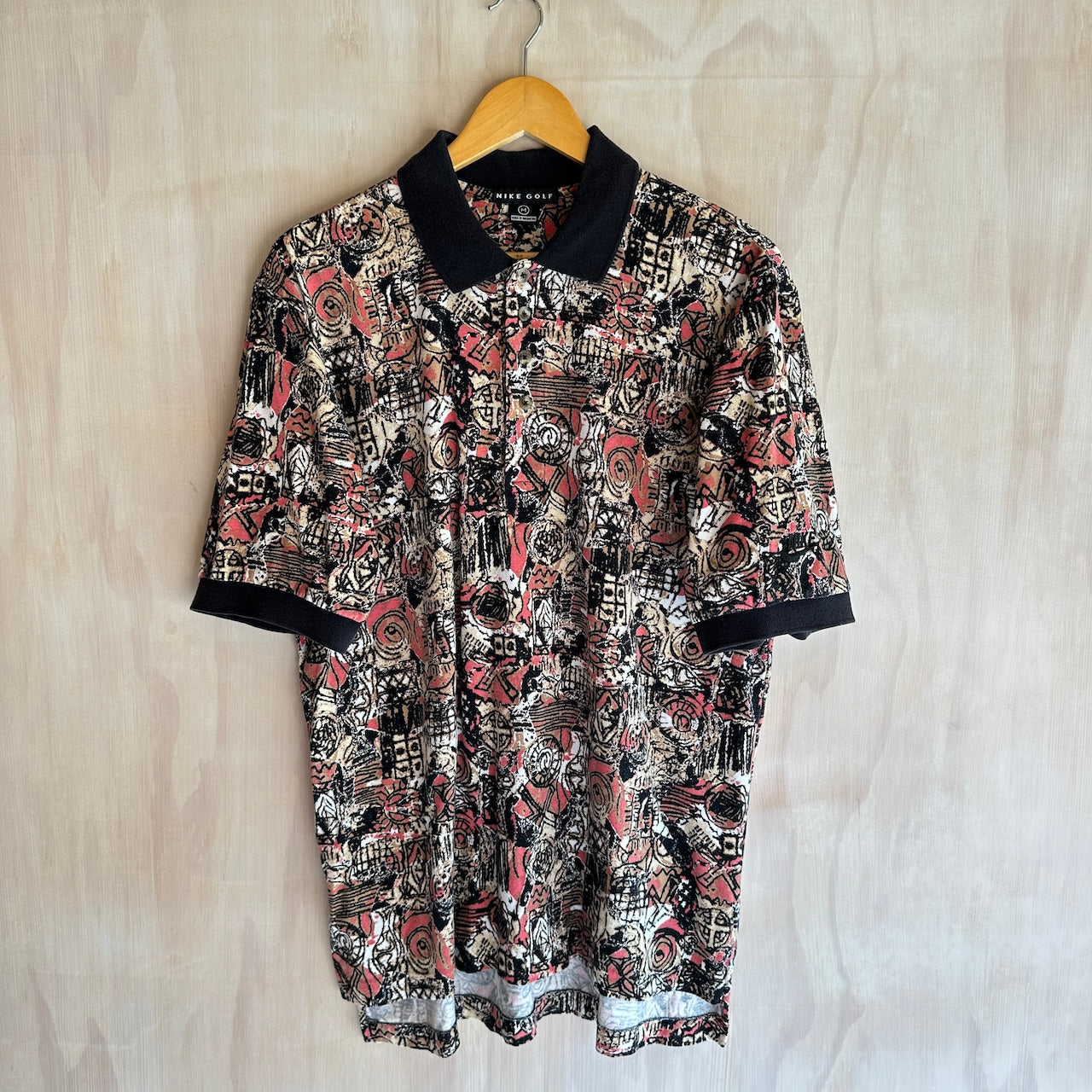 Vintage Abstract Nike Golf Polo (M)