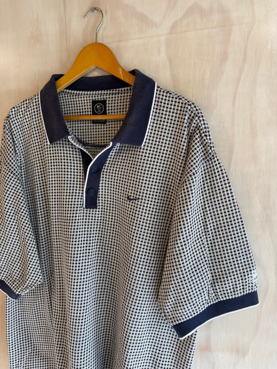 Vintage Geometric Nike Golf Polo (Short XXL)