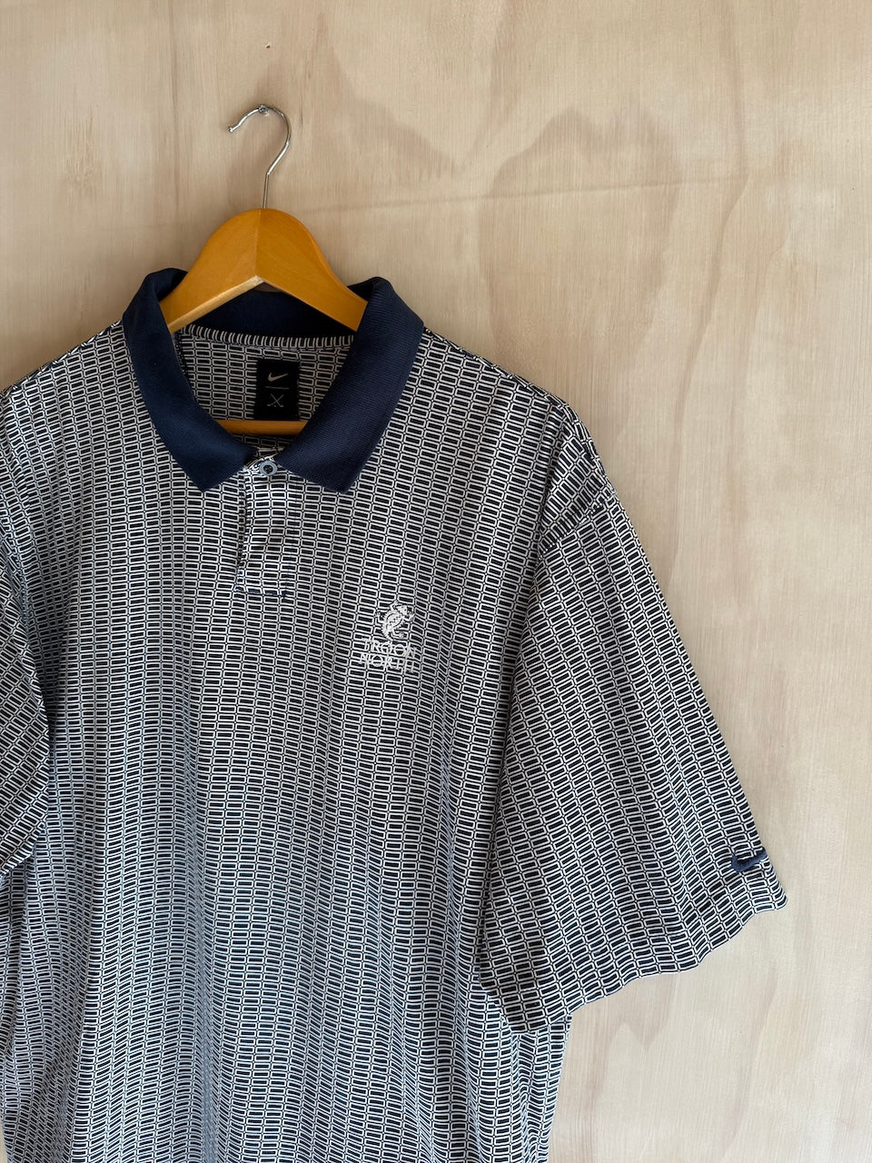 Vintage Geometric Troon North Nike Golf Polo (M)