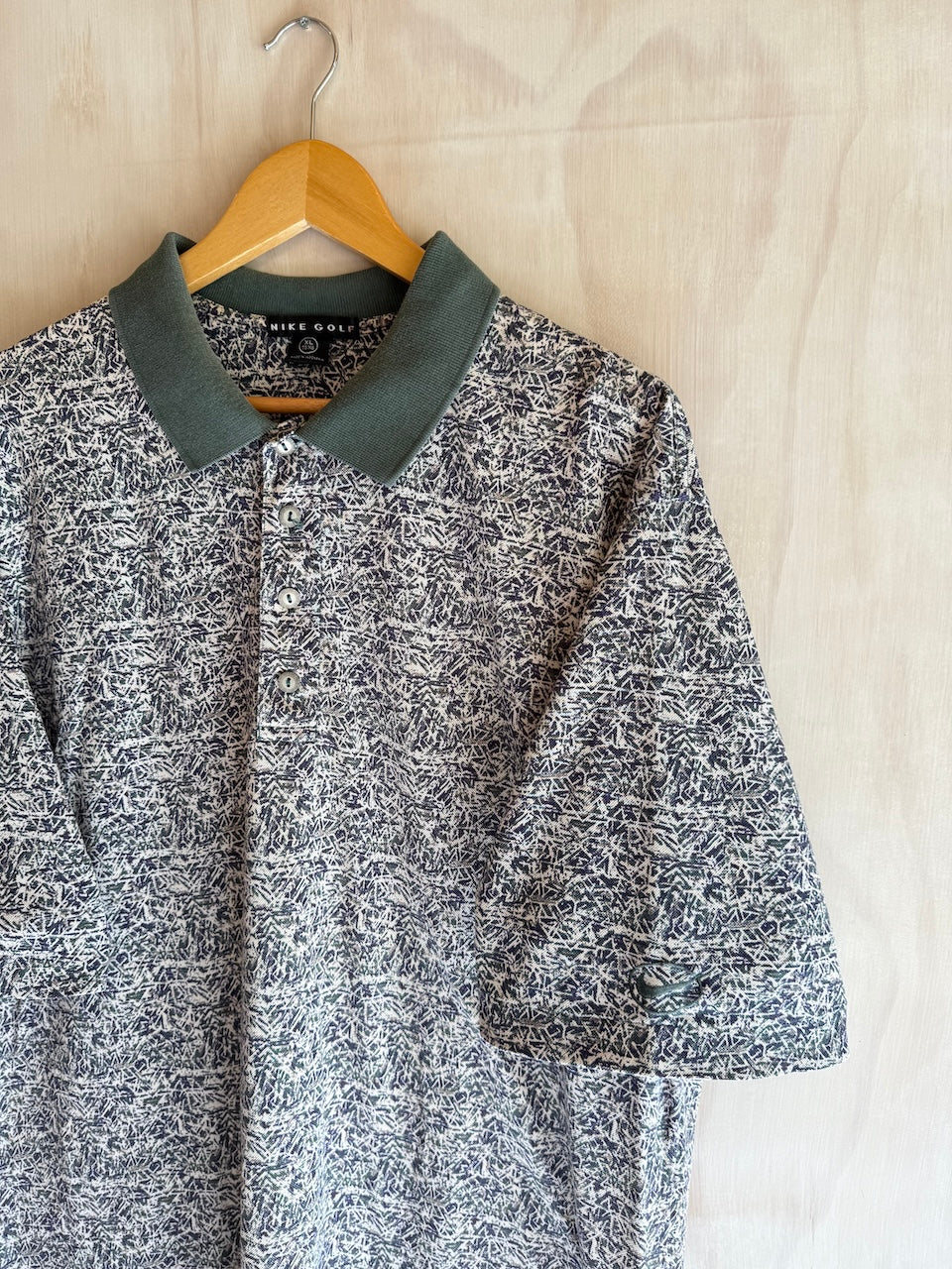 Vintage Nike Abstract Golf Polo (XXL)