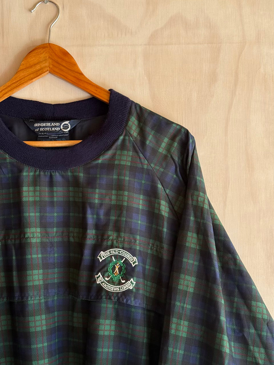Vintage Saint Andrews Sunderland of Scotland Golf Pullover (XL)