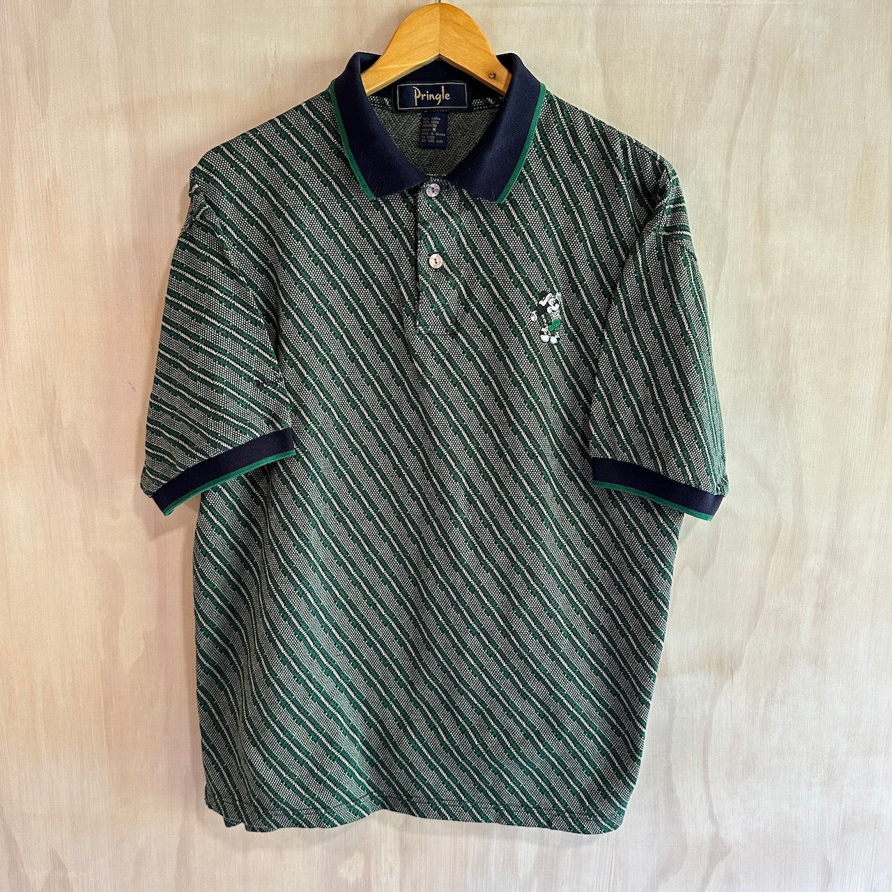 Vintage Pringle Mickey Mouse Disney Polo (Short L)