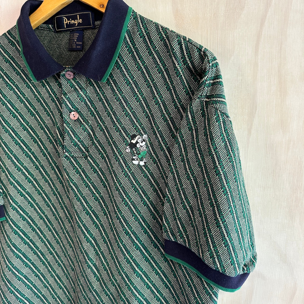 Vintage Pringle Mickey Mouse Disney Polo (Short L)