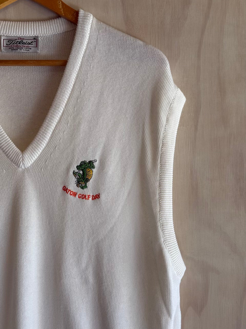Vintage Florida Gators golf Vest by Titleist (L)