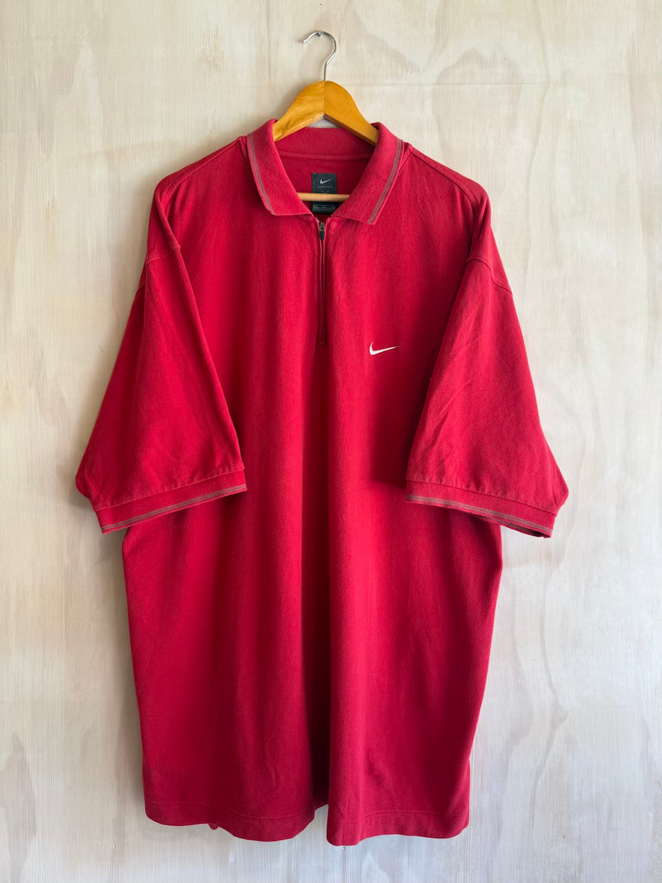 Vintage 1/4 Zip Nike Tiger Woods Golf Polo (XXXL)